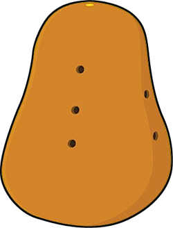 The body of Mr. Potato Head